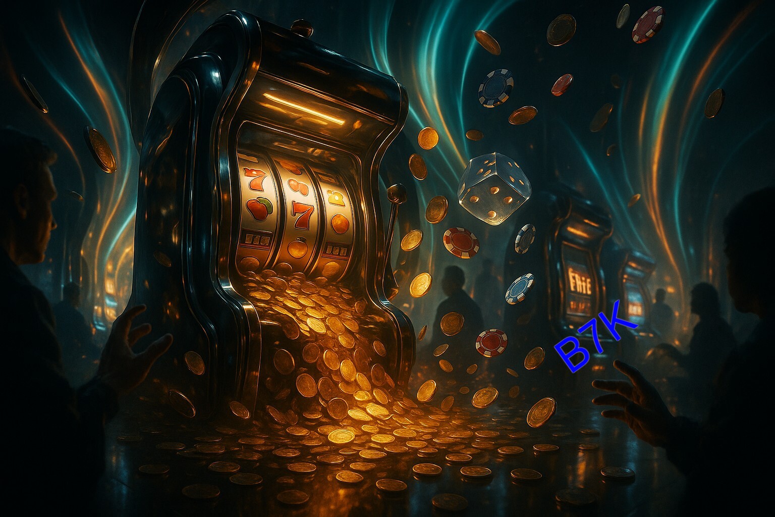 Diversos jogos de caça-níqueis